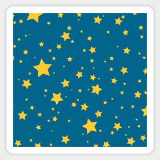 sky full of stars - yellow Sticker
